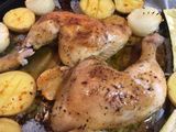 Contramuslos de pollo al horno