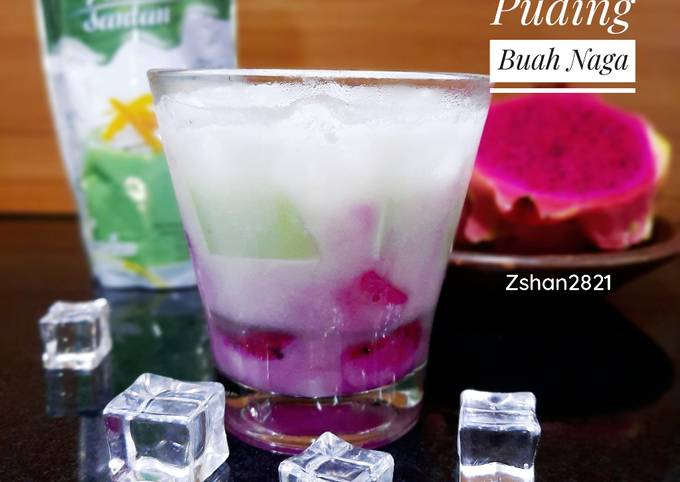 Resep Milky Puding Buah Naga Resep Milky Puding Buah Naga