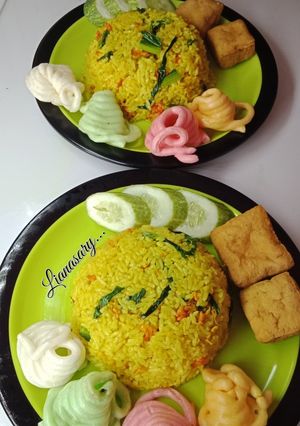 Foto resep Nasi Goreng Kampung atau Nasi goreng Kunyit hehe
