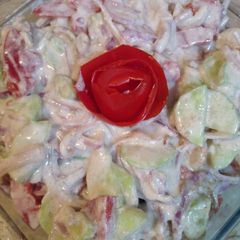 Raita salad 🌺 A picture of Raita salad 🌺.