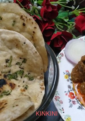 তন্দুরি নান রুটি (tanduri naan rooti recipe in bengali) রেসিপির প্রধান ছবি