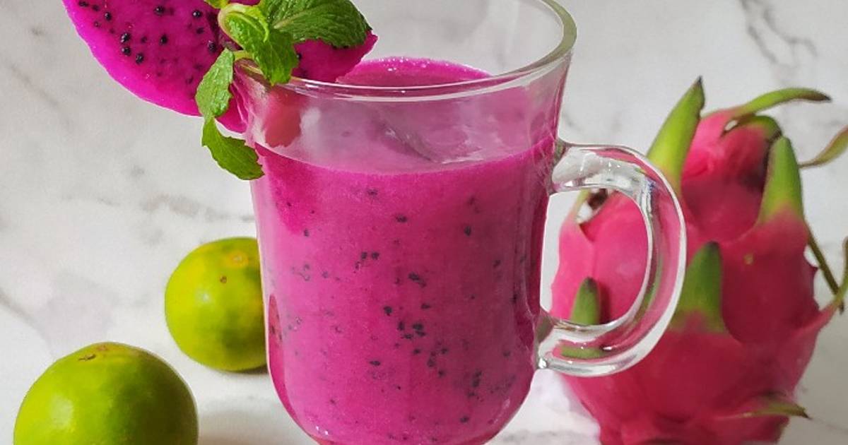 Resep Jus Buah Naga Jeruk Oleh Rahayu Sartika Br Sembiring Cookpad 8534