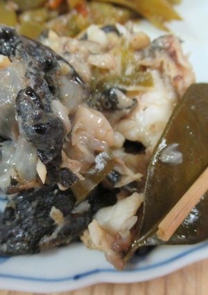 南洋風味煮魚下巴 的食譜成品照片