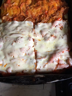 Una foto de Pizza rellena
