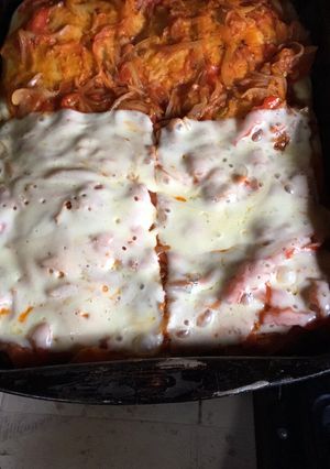 Una foto de Pizza rellena