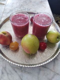 عکسی از دستور اسموتی هفت میوه