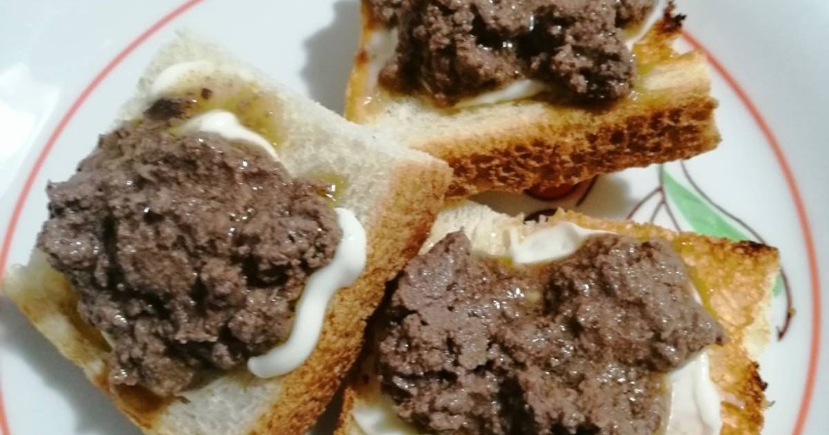 patè di fegatini di pollo toscana