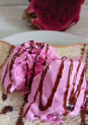 Foto resep Es Krim Naga Homemade
