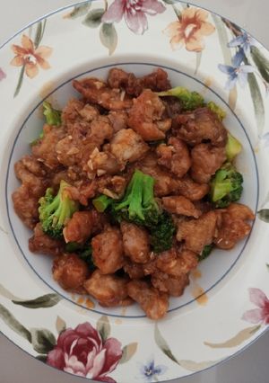 Foto resep Ayam Brokoli Asam Manis