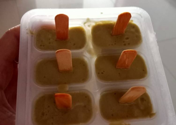 Cara Gampang Membuat Ice cream alpukat Anti Gagal