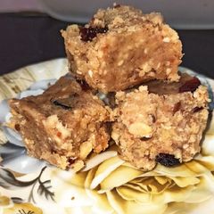 A picture of Coconut with Seeds and Nut Panjiri.