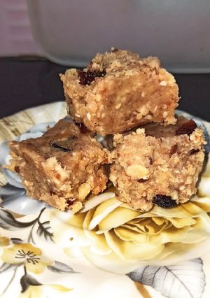 A picture of Coconut with Seeds and Nut Panjiri.
