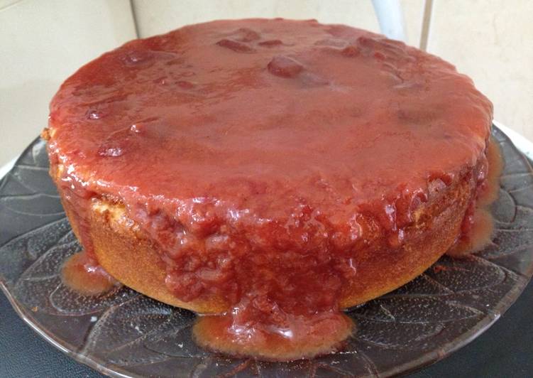 Bolo de fubá cremoso