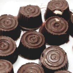 A picture of Homemade chocolate.