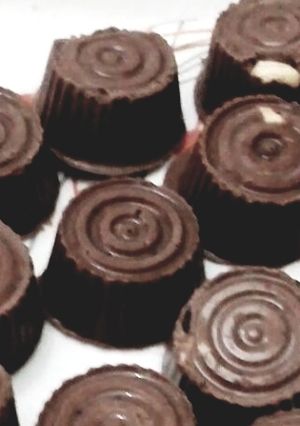 A picture of Homemade chocolate.