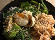 A picture of white rice