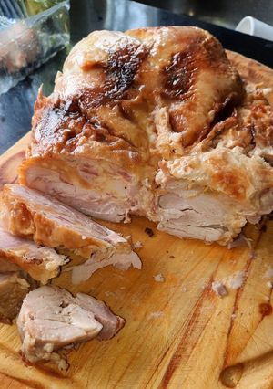 Una foto de Pollo relleno