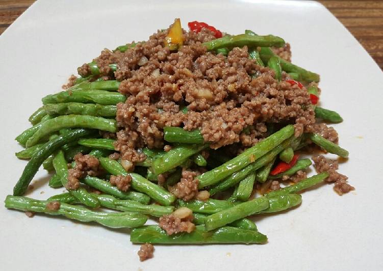 15. Tumis buncis ala singapore