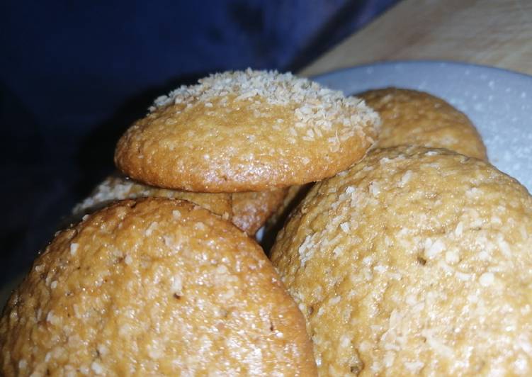 Galletas de coco y café
