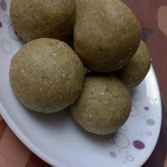 A picture of Moringa Pista Laddu- Gluten Free.