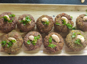 A picture of Hara Bhara Kebab(no onion garlic).