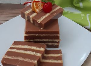 Foto resep 547. Puding Coklat Malkist