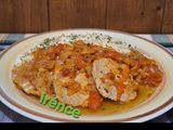Lecsós karaj 🥩🫑🌶🫑🧄🧅🍅tarhonyával