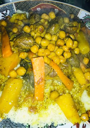 Una foto de El famoso couscous marroquí