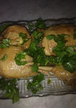 صورة لوصفة دجاج في الكوكوطة