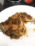 Pierna de pollo con chimichurri