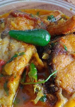 A picture of Fish curry.