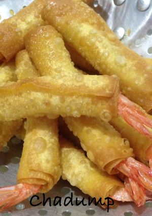 รูปของ เกี๊ยวกุ้งทอด