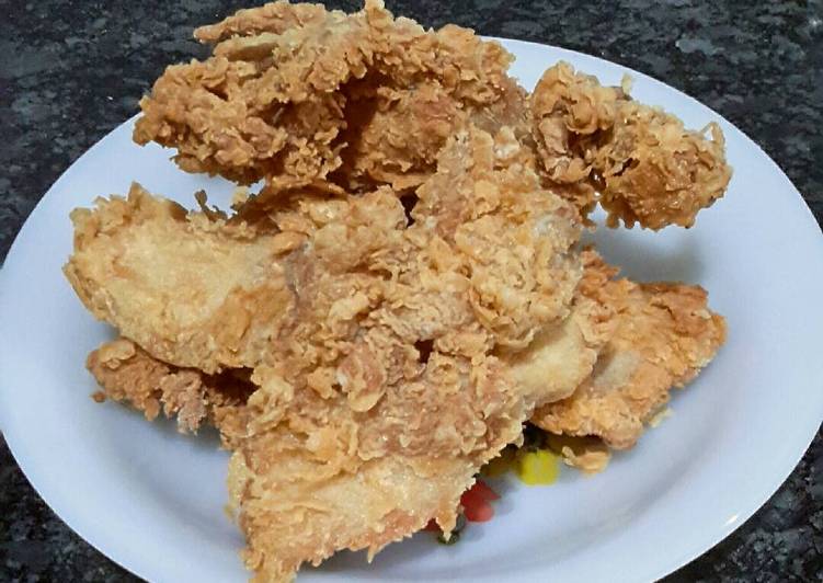 Cara Gampang meracik Ayam Boneless Crispy yang Enak Banget