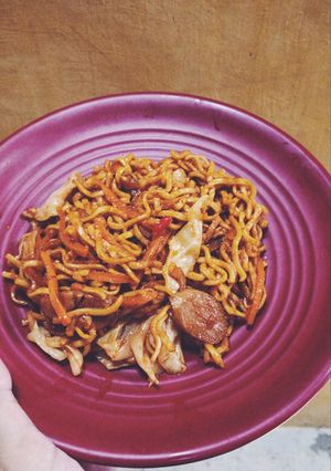 Foto resep Mie goreng pedas