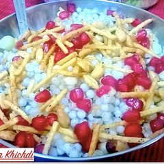 A picture of Sabudana or Sago Khichdi.