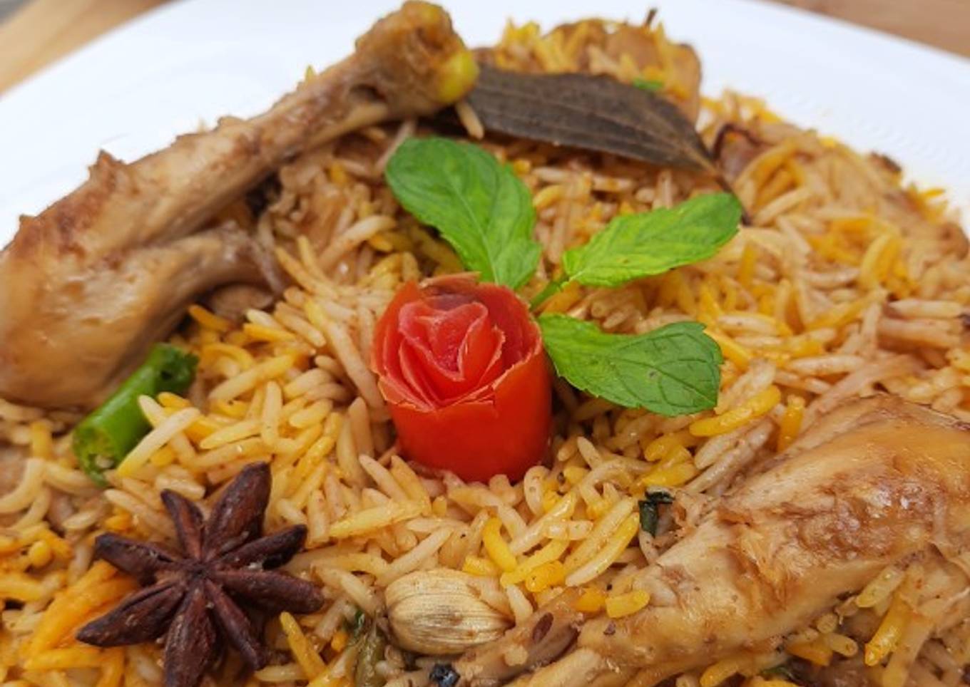 Hydrabadi Chicken Dum Biryani