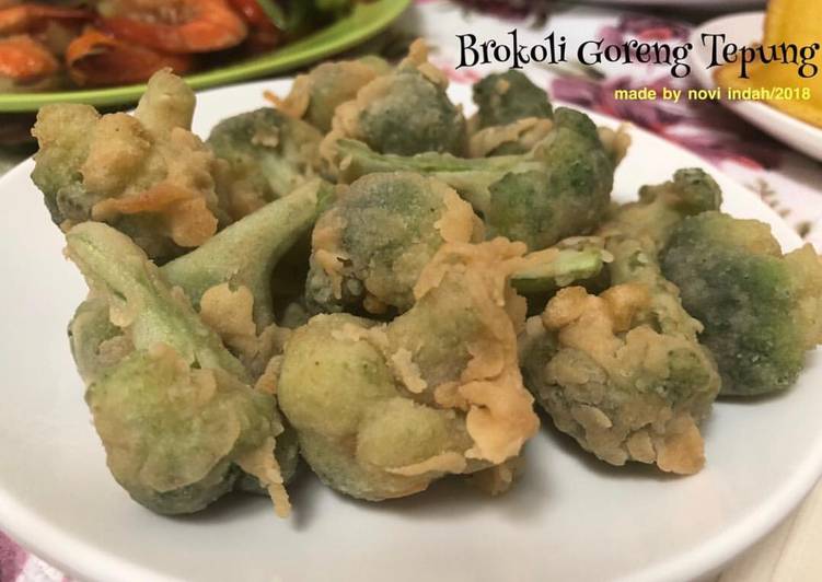 Resep Brokoli goreng tepung yang mudah
