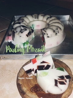 Foto resep Puding Mozaik