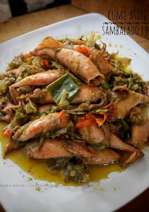 Foto resep Cumi Asin Sambalado ijo