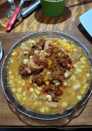 Una foto de Locro a mi manera