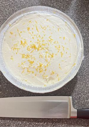 Una foto de Cheesecake De Limon con Ralladura