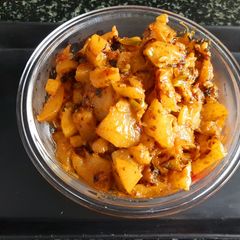 A picture of Lauki Masala.