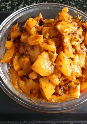 A picture of Lauki Masala.