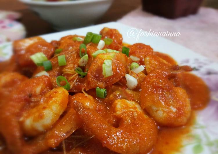 12 Bahan Bikin Udang Saus Padang Yang Lezat