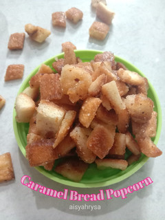 Foto resep Caramel Bread Popcorn (Pinggiran Roti Tawar Karamel)