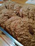 Galletas de avena, manzana y canela