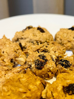 Foto resep Crunchy Oatmeal Raisin Cookies (Gluten Free)