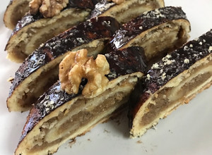 Karácsonyi Zserbó tekercs recept fotója