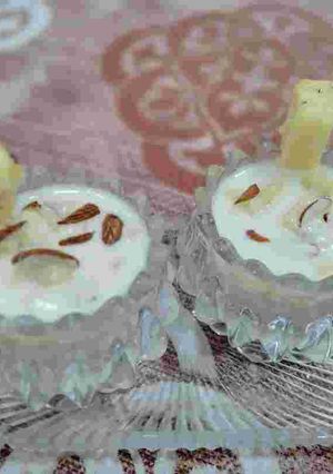 A picture of Pineapple Custard.