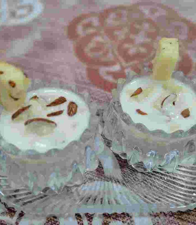 A picture of Pineapple Custard.